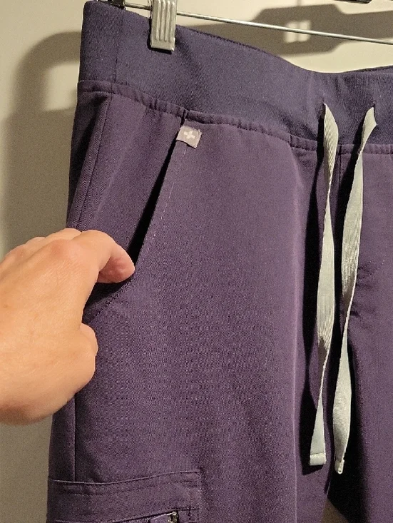 Purple Drawstring Figs - Picture 4 of 7